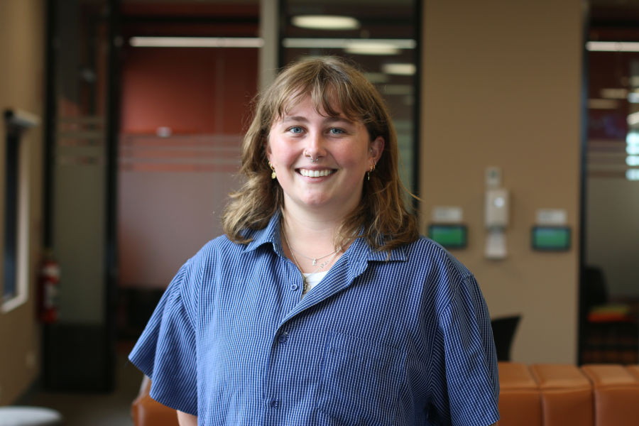 Nursing graduate Emily