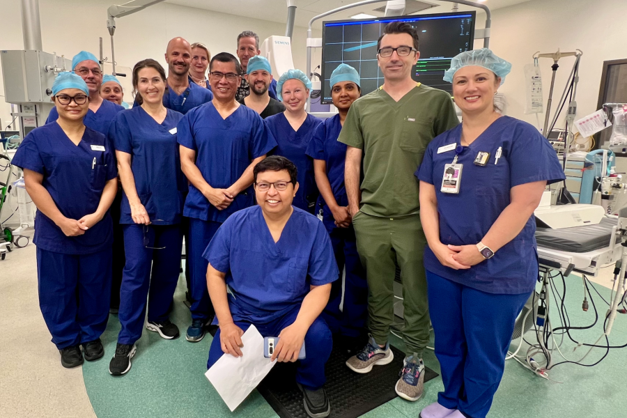 Cath Lab at Frankston Hospital