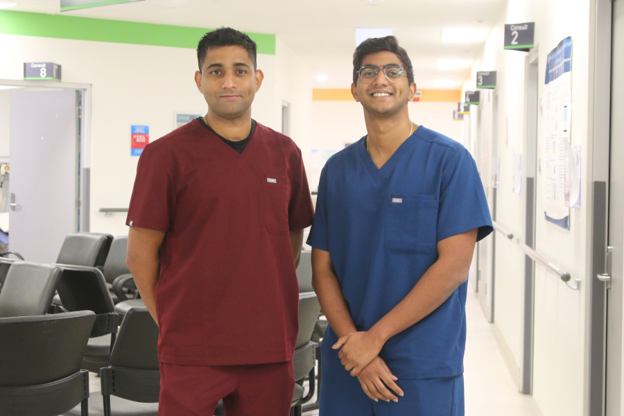 Dr Daksha and Dr Nagusha Rachagan
